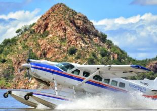 Seaplane on Lake Argyle